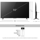 Televisor Tcl 55 V61c 55 4k-uhd - Smart Tv Google