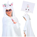 Moukeren Toalla De Bao Con Capucha Con Temtica De Unicornio