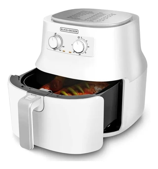 Freidora Saludable Black&decker 3.5 Ltrs Nueva Air Fryer Blanco