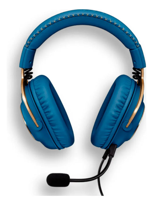 Diadema Gamer Inalámbrico Logitech Pro X League Of Legends Azul