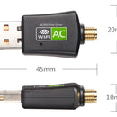 Receptor Wifi 600mbs Doble Banda Tarjeta Usb Dual 2.4-5 Ghz