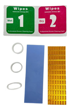 Kit Disipador M2 Aluminio Con Thermal Pad Memoria Nvme M.2