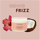 Karité Humedad Coco Y Hibiscus Rizo Mejora Batido 12 Oz