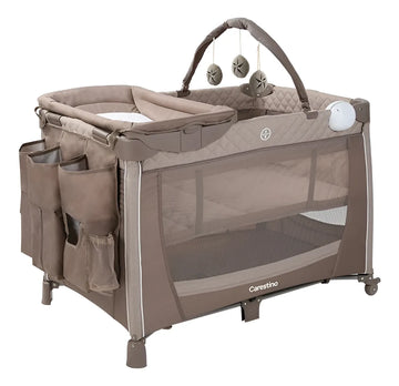 Carestino Genova practicuna completa + bolso color beige