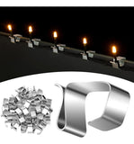 Ganchos De Canalones De Luces Navideñas Ganchos De Tec...