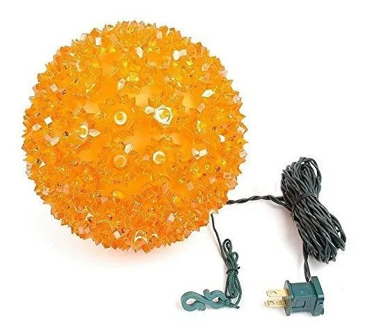 Esfera Navideña Led Roja 100 Luces, Exterior, 7.5 - Novedad