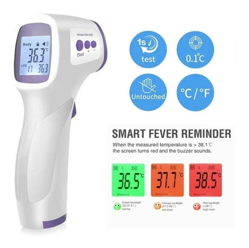 Termometro Digital Corporal Infrarojo Laser Niños Adultos
