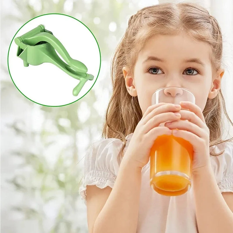 Exprimidor Manual Zumo De Frutas Jugo Natural Verde