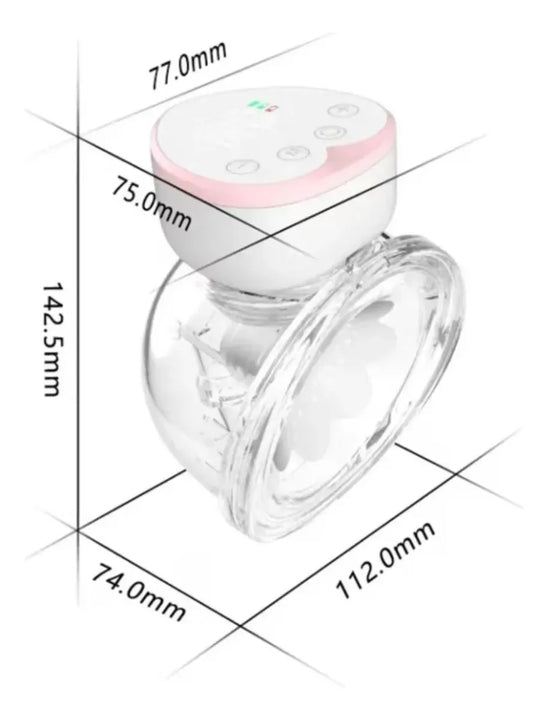 Estractor De Leche Portátil Manos Libres Pantalla Led Tactil