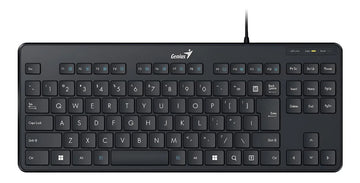Teclado Compacto Usb Genius Luxemate 110 Español Color Del Teclado Negro