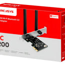 Adaptador De Red Pcie Mercusys Ma30e Wifi Bluetooth Ac1200