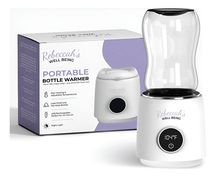 Calentador De Biberones Portatil Para Viajes Con Luz Nocturn