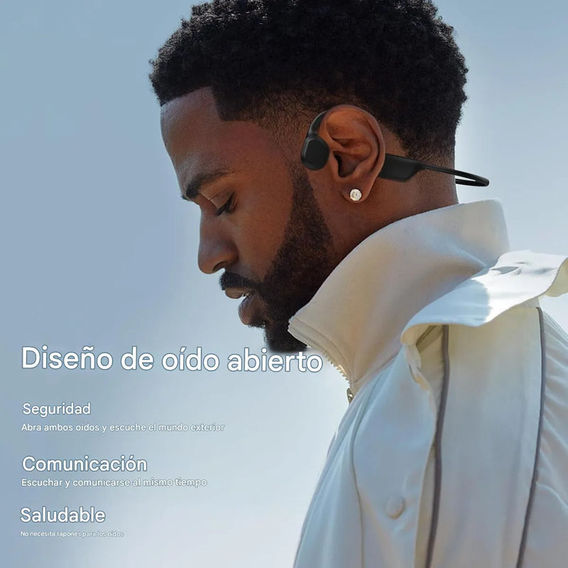 Audífonos Inalambricos De Conducción Ósea Negro