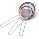 Juego De Coladores Metálicos X3pcs De Cocina Tamizador Acero