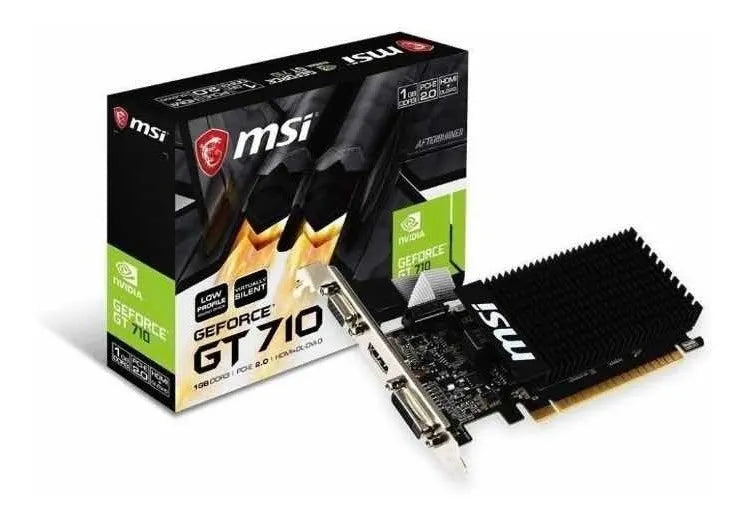 Tarjeta de video Nvidia MSI GeForce 700 Series GT 710 2GB