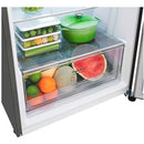 Nevera Lg Top Freezer 394 Lt Doorcooling Thinq Negro Mate