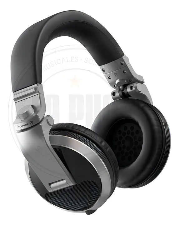 Auriculares Pioneer Dj Hdj-x5 Profesional Over Ear Silver