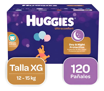Huggies Etapa 4 X 120 Und Talla 4 Xg Sin Género