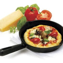 Sartén De Hierro Fundido Redondo Huevo Restaurante 15 Cm Negro