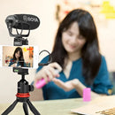 Micrófono Condensador Super Cardioide Boya BM2021 Tipo Shotgun Para Cámaras DSLR Videocámara Celular PC Alto Rendimiento De Sonido Micrófono Profesional Plug & Play Peso Ligero Super Compacto Práctico