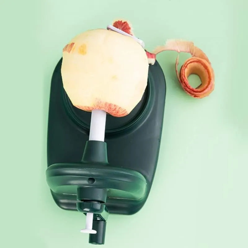 Pelador Verduras Giratorio Manual Cortador Rebanador Manzana Diseño 1