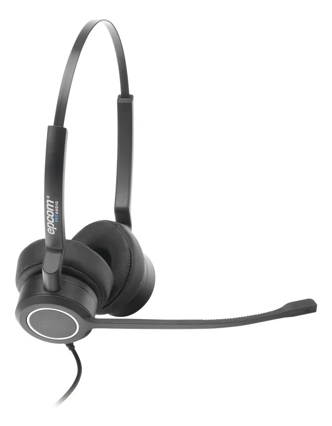 Diadema Proa Duo, Audio Hd, Micrófono Con Cancelación Ruido Negro