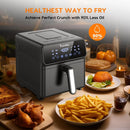 8en1 Air Fryer 6.3quart Metal Smart Combo Oven 1500w Ai...