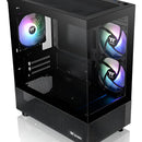 Chasis Thermaltake View 170 Tg Micro-atx 3 Fan Negro Argb