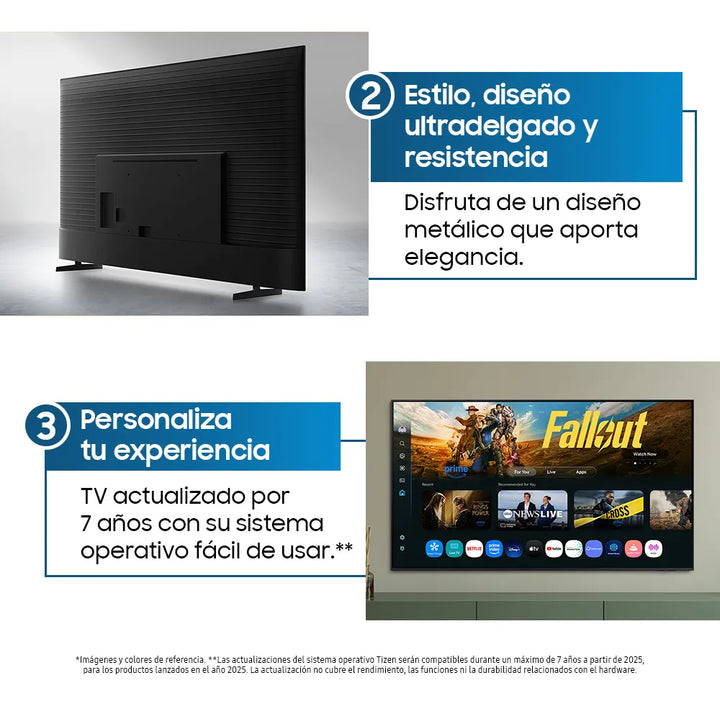 Televisor Samsung Smart 55 Crystal 4k U8000f 2025