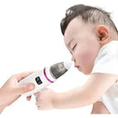 Aspirador Nasal Para Bebés Eléctrico Con Pantalla Digital Blanco