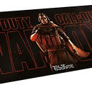Pad Mouse Gaming Xxl Cod Warzone Extra Largo Speed 80x30cm Negro/naranja