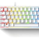 Teclado Razer QWERTY Razer Purple inglés US color mercury con luz RGB