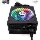 Fuente De Poder Gamer Rgb 450w 80+ Silver Psu-005 Rgb