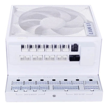 Fuente De Poder Lian Li 1000w Atx Edge Gold Blanco Modular