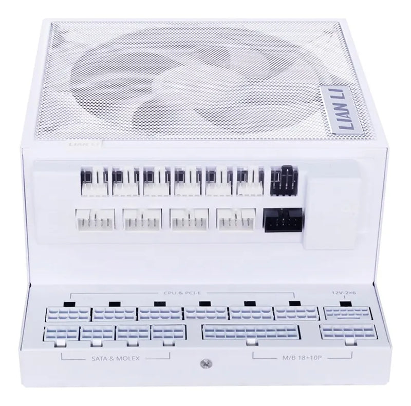 Fuente De Poder Lian Li 1000w Atx Edge Gold Blanco Modular