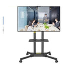 Soporte Tv Pedestal Ruedas Televisor 32 A 65 PuLG 50kg Max Color Negro