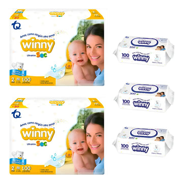 Winny Etapa 2 X200 + 300pañitos Mediano (m) Sin Género