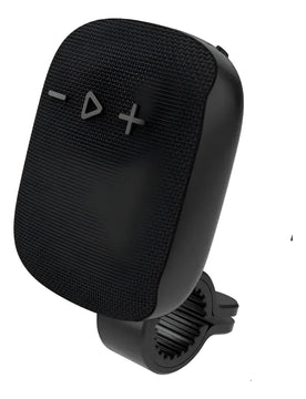 Parlante Para Moto Bicicleta Bluetooth Resistente Al Agua Negro