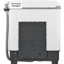 Lavadora Lg Semiautomática Carga Superior 8kg Wp8wmr Blanco