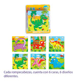 Rompecabezas 3D Madera Otra Marca 6 Caras Dibujos Animados 9 Piezas