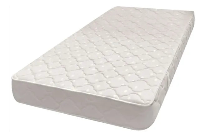 Colchón Semianatómico Y Basecama De 100x190cm Con Almohadas
