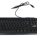 Teclado Alambrico Fc-530 Usb Español Qwerty Resistente Agua
