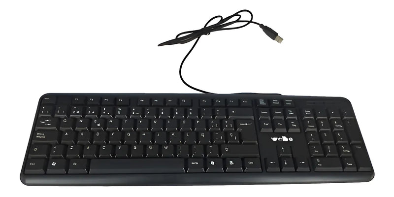 Teclado Alambrico Fc-530 Usb Español Qwerty Resistente Agua