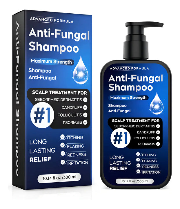 Champú Antifúngico Para Dermatitis Seborreica Y Caspa