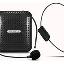 Microfono Con Amplificador De Voz Inalambrico | Enseñanza Color Negro