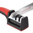 Afilador De Cuchillos Pro Multifuncional Ergonómico Cocina Color Negro