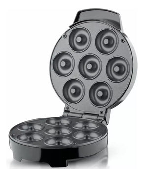 Maquina Eléctrica P/ Mini Donas Antiadherente Indicador Luz