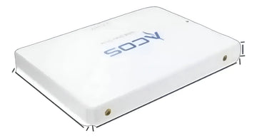 Disco sólido Acos Hd Ssd 256 GB 2.5 SATA, color blanco