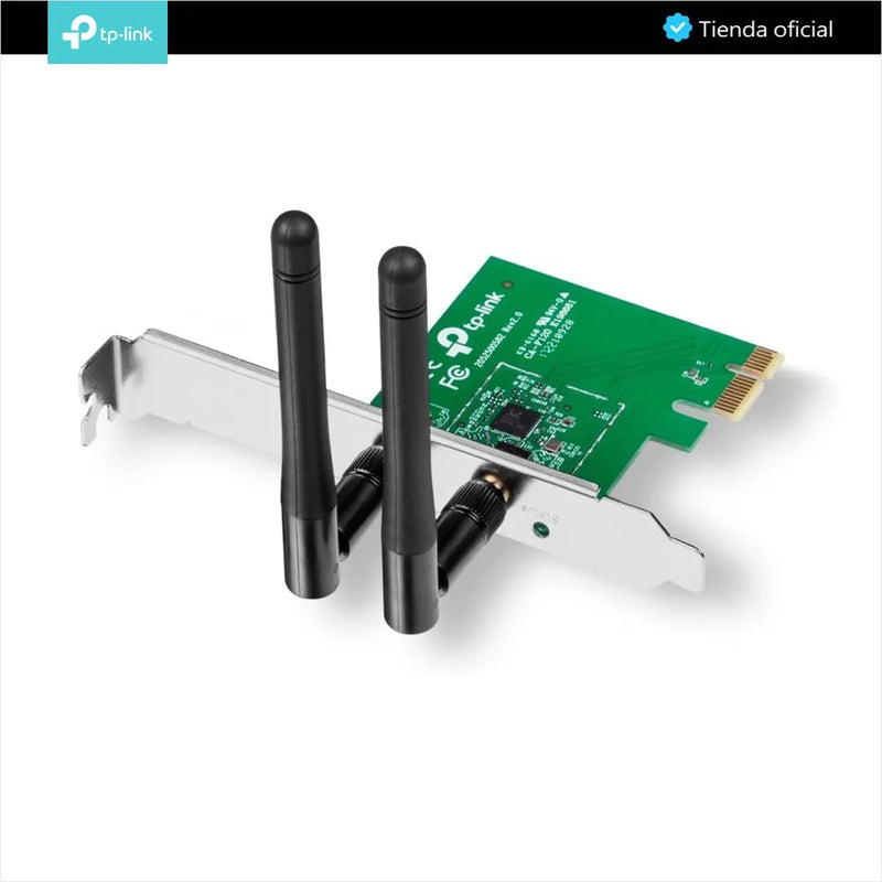 Tp-link, Tarjeta Pci Express Inalámbrico N 300, Tl-wn881nd