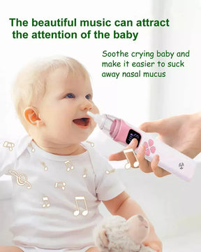 Aspirador Nasal Electrico Recargable Musical Para Bebe Segun Disponibilidad